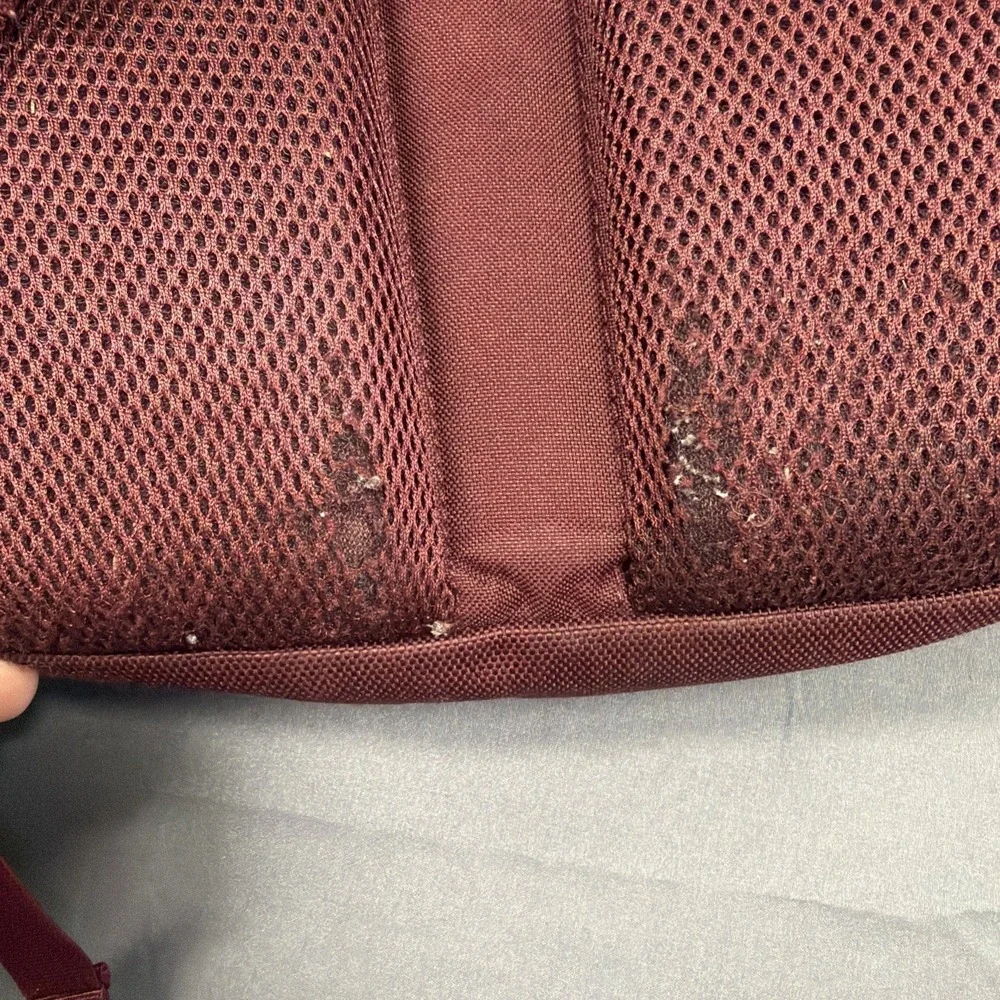 The North Face Jester Backpack‎ Unisex Red Deep Garnet Ethnique Laptop Sleeve